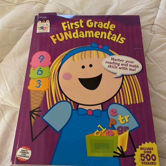 Lot of 5 NEW first grade workbooks for math, reading, spelling, writing … - Picture 6 of 8